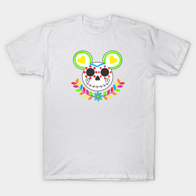 Sugar Skull Mickey T-Shirt-TOZ